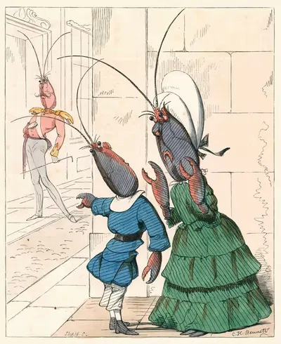 Омары и его мать by Чарльз Генри Беннет, 1857 — digital art print download
