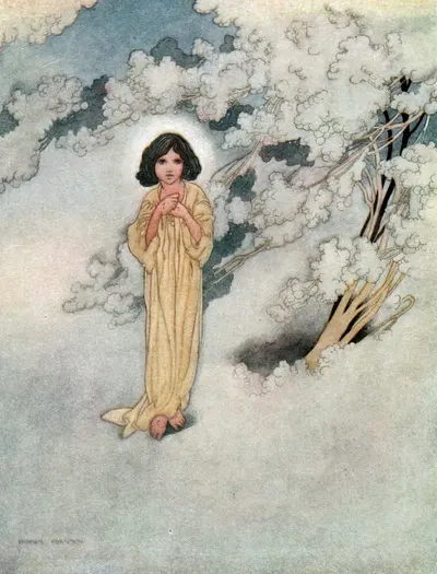 Маленький мальчик, которого он любил by Чарльз Робинсон, 1913 — digital art print download