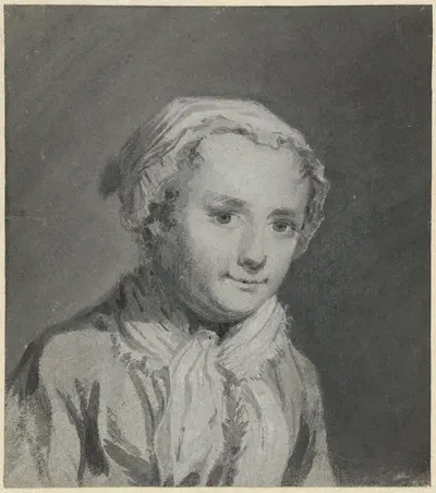Portret van Sara Troost by Корнелис Трост, 1742-1750 — digital art print download