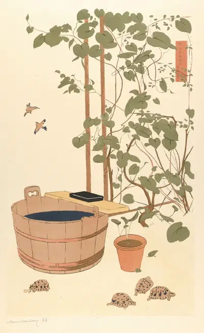 Декоративная панель by Анри Рашу, 1893 — digital art print download