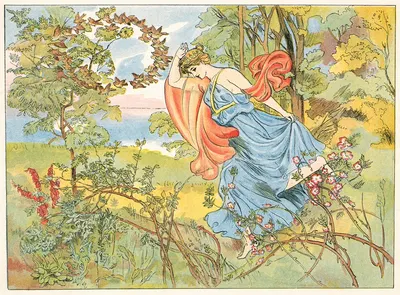 Красные и белые розы by Джон Шелтон Иланд, 1890 — digital art print download