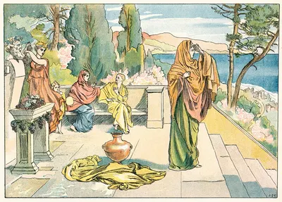 Миндальное дерево by Джон Шелтон Иланд, 1890 — digital art print download
