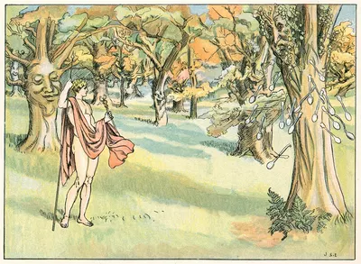 Тополь by Джон Шелтон Иланд, 1890 — digital art print download