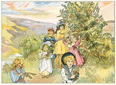 Рябина by Джон Шелтон Иланд, 1890 — digital art print download
