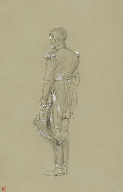 Costume Drawing by Эрнест Крофте — digital art print download