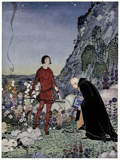 Что ты ищешь, маленький by Вирджиния Фрэнсис Стерретт, 1920 — digital art print download