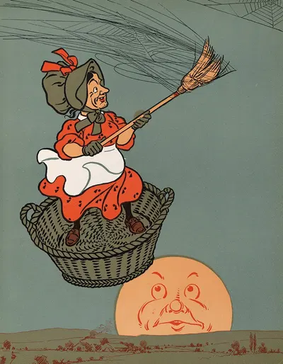 Denslow's Mother Goose Pl 28 by William Wallace Denslow, 1901 — digital art print download