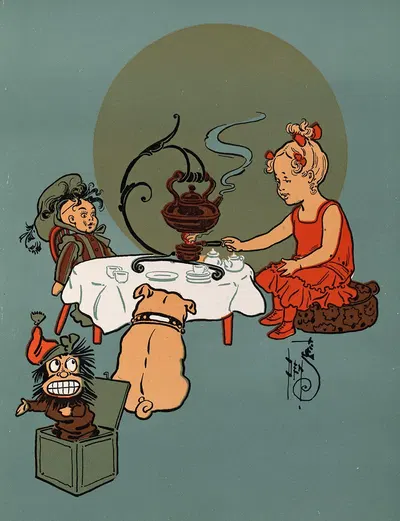 Denslow's Mother Goose Pl 53 by William Wallace Denslow, 1901 — digital art print download