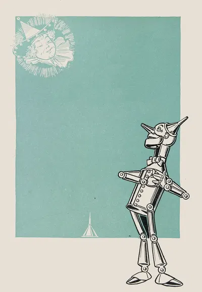 The Rescue of the Tin Woodman by William Wallace Denslow, 1900 — digital art print download