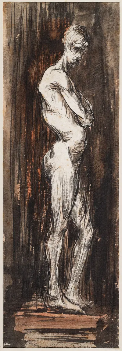 Female Nude by Эжен Лаерманс — digital art print download
