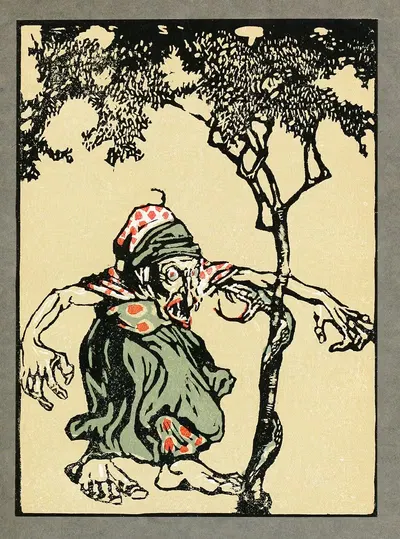 Сорок четыре турецкие сказки, Пл. 14 by Вилли Погани, 1913 — digital art print download