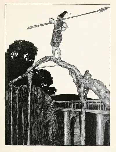 Сорок четыре турецкие сказки Pl 15 by Вилли Погани, 1913 — digital art print download