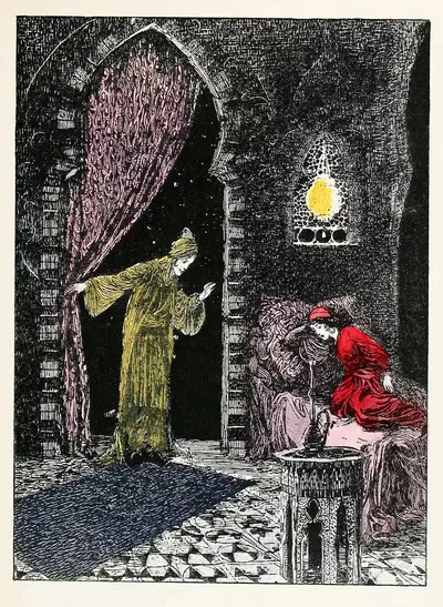 Сорок четыре турецкие сказки, Пл.20 by Вилли Погани, 1913 — digital art print download