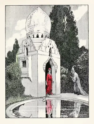 Сорок четыре турецкие сказки Пл.27 by Вилли Погани, 1913 — digital art print download