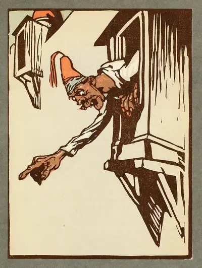 Сорок четыре турецкие сказки Пл.30 by Вилли Погани, 1913 — digital art print download