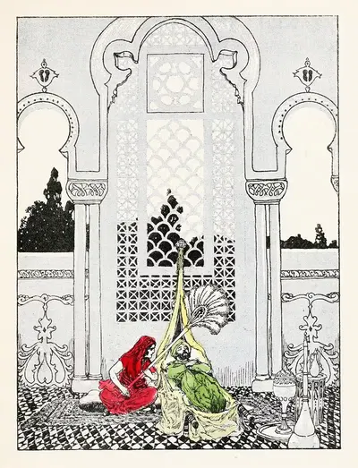 Сорок четыре турецкие сказки, пл. 40 by Вилли Погани, 1913 — digital art print download