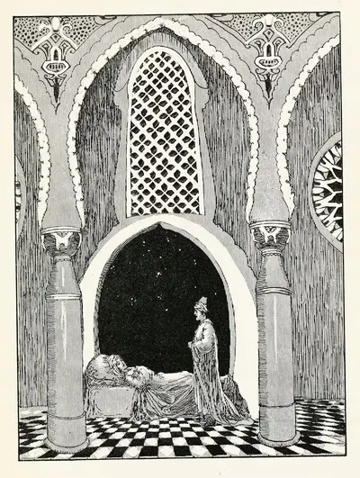 Сорок четыре турецкие сказки Пл.42 by Вилли Погани, 1913 — digital art print download