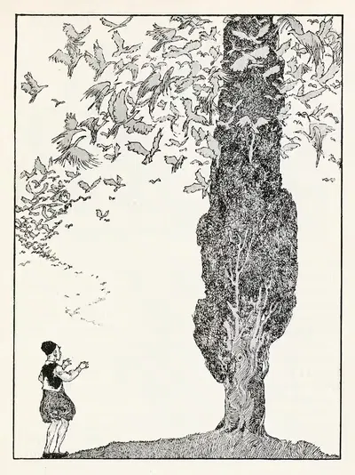 Сорок четыре турецкие сказки Pl 44 by Вилли Погани, 1913 — digital art print download