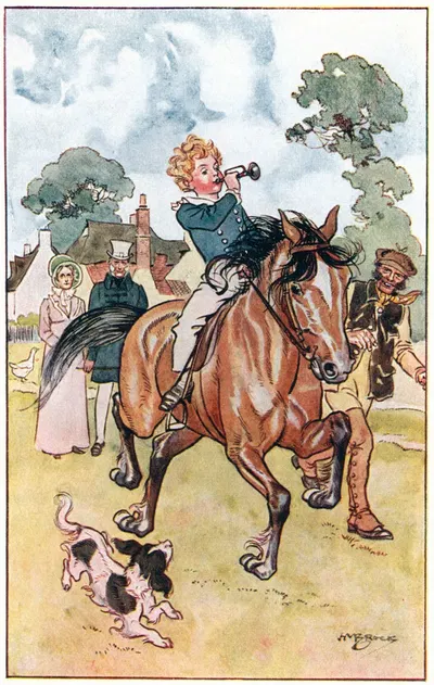 Away Went Lollo by Henry Matthew Brock, 1923 — digital art print download