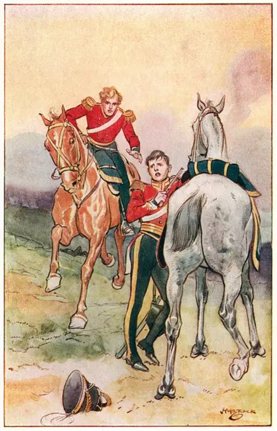 Он вытащил свой пистолет и ждал конца by Генри Мэтью Брок, 1923 — digital art print download