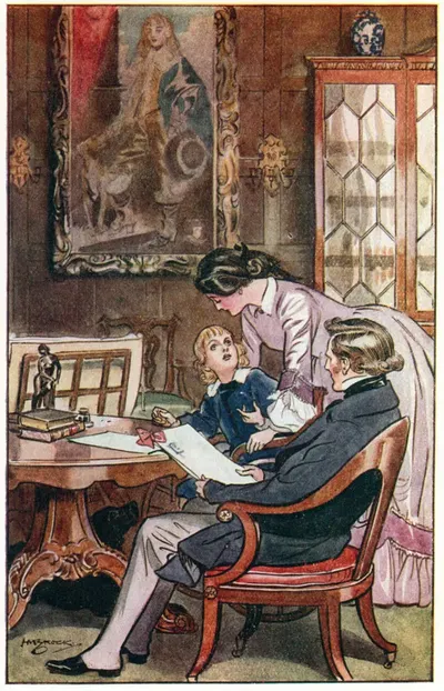 It Is To Be Called The 'Book Of Poor Things,' by Henry Matthew Brock, 1923 — digital art print download
