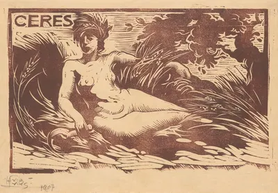 Ceres by Huib Luns, 1907 — digital art print download