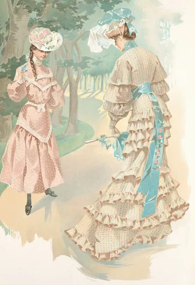 Гладкий поплин by Х. Б. Клафлин, 1904 — digital art print download