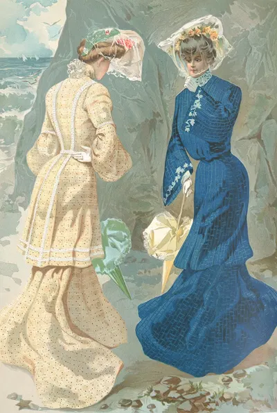 Вуаль секстета by Х. Б. Клафлин, 1904 — digital art print download
