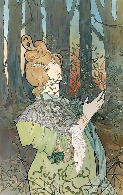 Il Vischio by Jane Atché — digital art print download