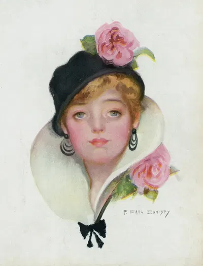 Никого нет дома! by Ф. Эрл Кристи, 1914 — digital art print download