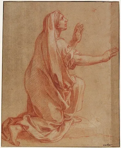 Study for Raising of Lazarus by François Verdier, c. 1677 — digital art print download