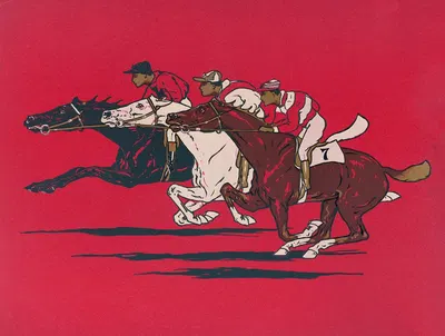 Бегуны by Фред Толман, 1900 — digital art print download