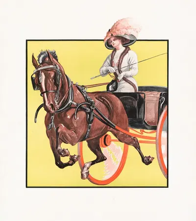 Очаровательный by Фред Толман, 1911 — digital art print download