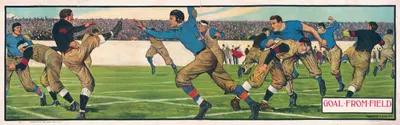 Goal from field by Hibberd Van Buren Kline, 1901 — digital art print download