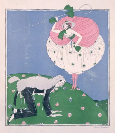 Бо Пип by Ральф Бартон, 1916 — digital art print download