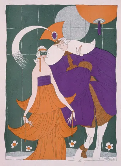 Ложь последнего менестреля by Ральф Бартон, 1917 — digital art print download