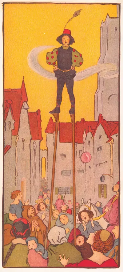 Часть 1 сказания о Топпли Тилтсе by Флоренс Харрисон, 1911 — digital art print download