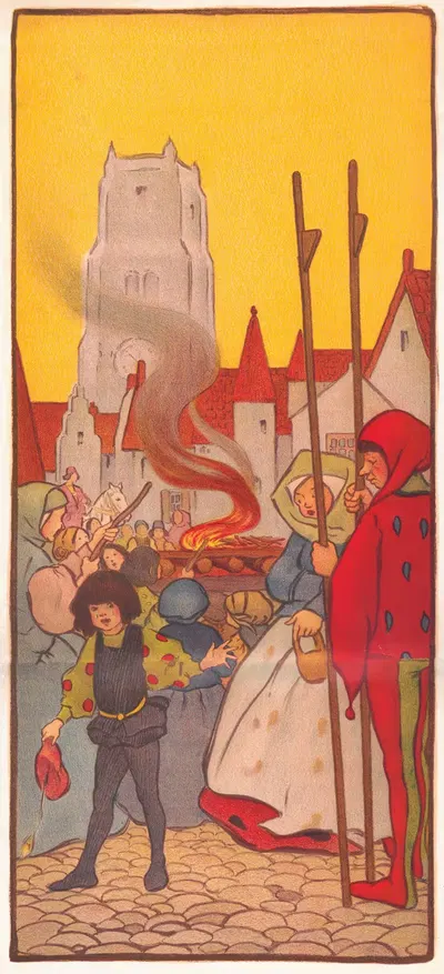 Часть 4 сказания о Топпли Тилтс by Флоренс Харрисон, 1911 — digital art print download