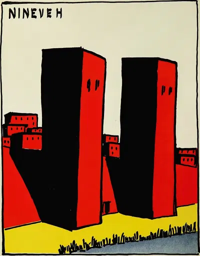 Nineveh by Hendrik Willem Van Loon, 1920 — digital art print download