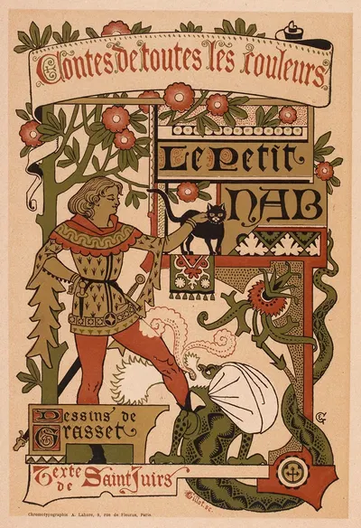 Le Petit Nab by Eugène Grasset — digital art print download