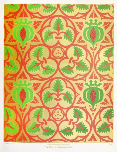 Шаблоны для подгузников 6 by Август Пюжин, 1846 — digital art print download
