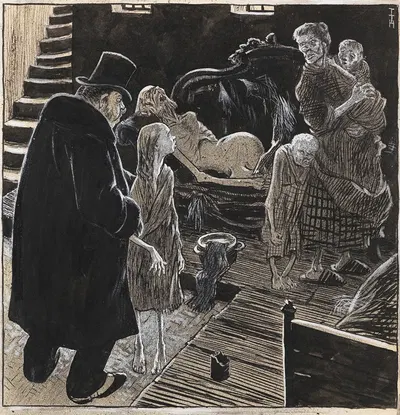 Через самое темное Германия by Томас Теодор Хейн, 1904 — digital art print download