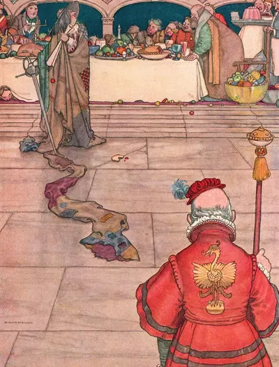 Регинальд полностью потерял терпение by Уильям Хит Робинсон, 1925 — digital art print download