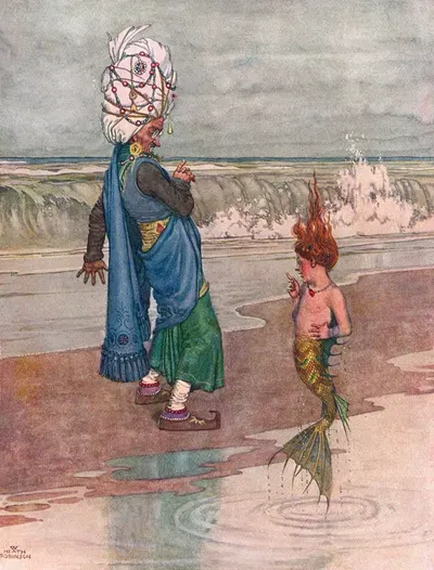 Спорт каждого морского ребенка by Уильям Хит Робинсон, 1925 — digital art print download
