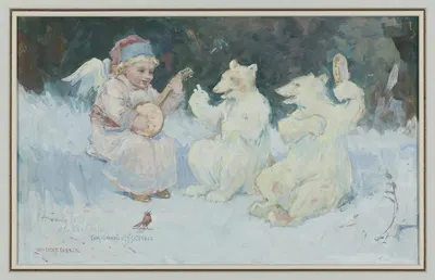 Веселое время by Фредерик Стюарт Чёрч — digital art print download