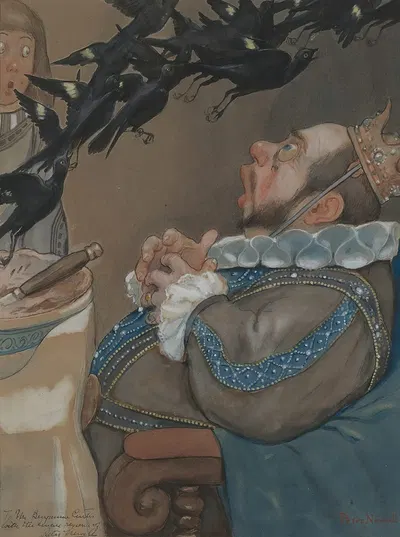 Пой песенку о шести пенсах… by Петер Ньюэлл — digital art print download