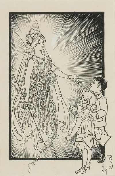 'Take this Talisman.' said the fairy… by William Wallace Denslow — digital art print download