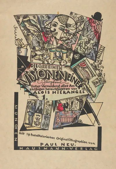Visionen einer Jungfrau by Paul Neu, 1924 — digital art print download