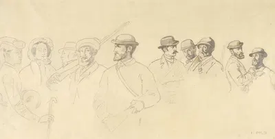 The Hunting Party by Исидор Пильс — digital art print download