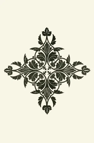 The Art of Decorative Design pl29 by Christopher Dresser, 1862 — digital art print download